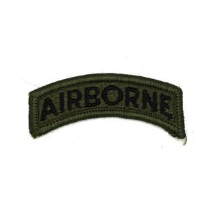 Subdued U.S. Army Airborne Tab Patch